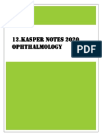 12 Kasper Notes 2020 Ophthalmology