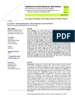 JURNAL KESEHATAN MASYARAKAT INDONESIA Tugas Biostatistik