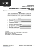 GettingStartedWithTMS320C28XDigitalSignalControllers Spraam0a