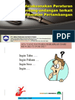 Melaksanakan Peraturan Peraturan Perundang-Undangan