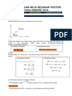 Materi Vektor Dimensi Dua