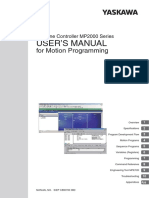 MP2000 Series Motion Programming User'Smanual