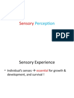 Sensory Perception