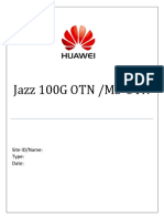 Jazz 100G OTN - MS-OTN Document