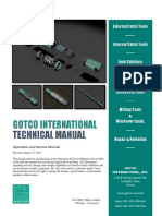 OEM GOTCO Technical Manual Sect-1 EXTERNAL CATCH TOOLS