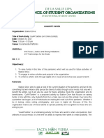 QuARTantine - Concept Paper 2021