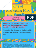 7P's of Marketing Mix and Branding