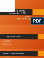 Bahasa & Sastra Indonesia Di SD