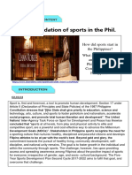 1.legal Foundation of Sports in The Phil