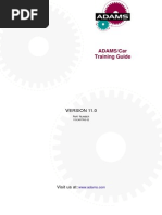 Tutorial MSC MD Adams R3