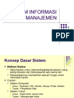 Pert 1 - Sistem Informasi Manajemen