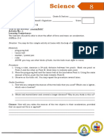 Science 8 - Q1 - DW2