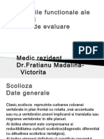 SCOLIOZA - EVALUARE