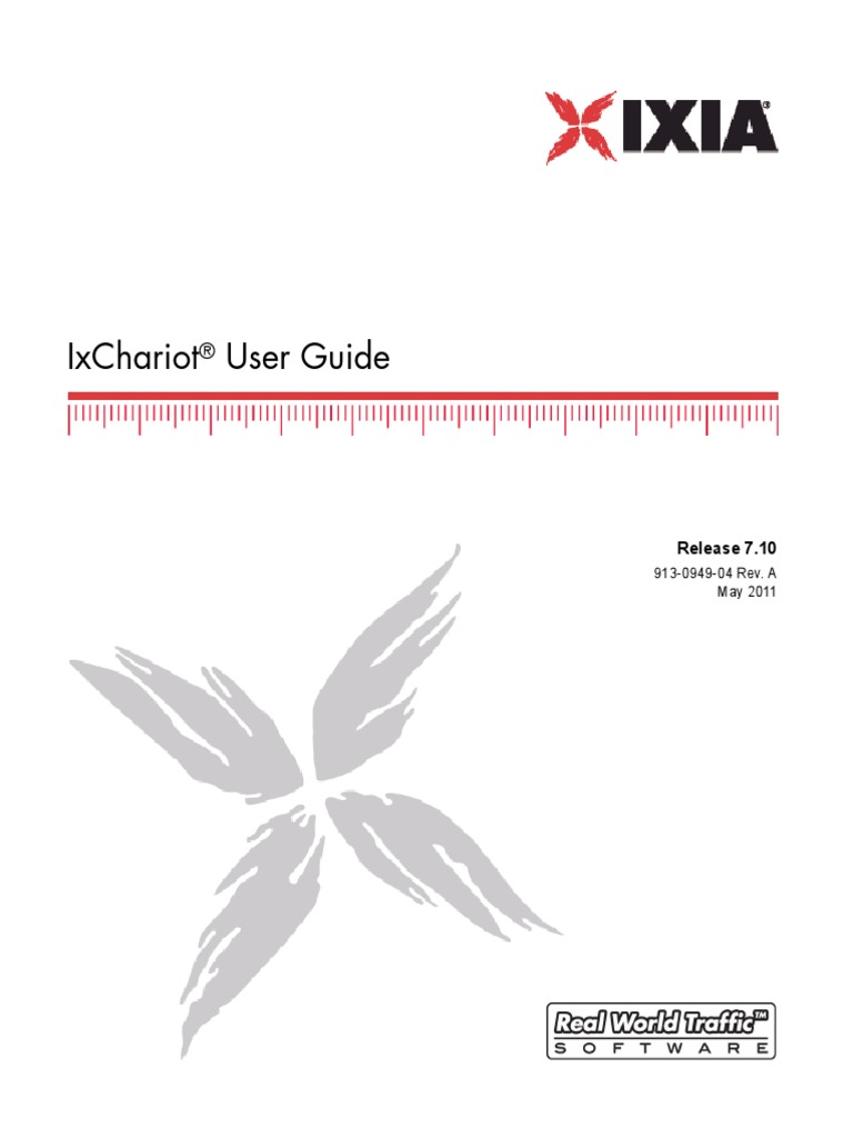 Ixchariotusersguide 710 SP 4 | PDF | Quality Of Service | I Pv6