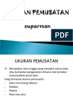 Ukuran Pemusatan Data