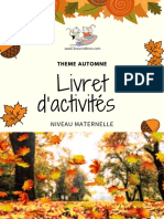 Livret D Activites Automne Maternelle