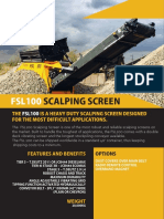 FSL100 Scalping Screen - INTERNATIONAL Brochure