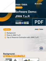 JIWANTARA Software Demo - JIWA TOR