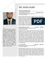 CV of Nurul Islam