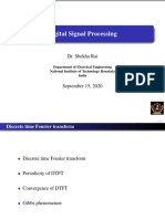 Digital Signal Processing: Dr. Shekha Rai