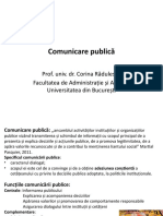 Comunicare publică