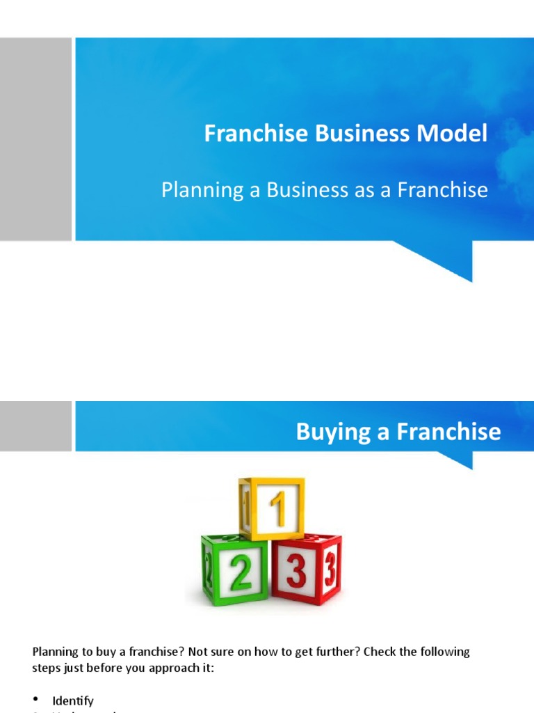 Lecture 10 - Franchise Business Model | PDF | Franchising | Business ...