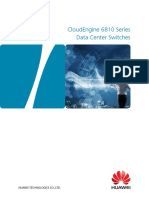 CloudEngine 6810 Series Data Center Switches Data Sheet