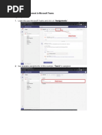 Students Guide - Steps To Upload Assignment To Microsoft Teams