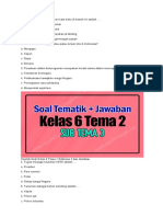 Contoh Soal Kelas 6 Tema 2 Subtema 3 Dan Jawaban