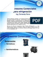 Compresores Comerciales para Refrigeración: Ing. Fernando Parra