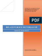 Relatii Publice Sectoriale Curs ID2