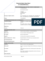 Material Safety Data Sheet Avagraph Seal