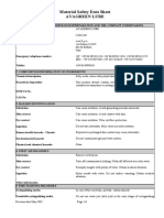 Material Safety Data Sheet Avagreen Lube