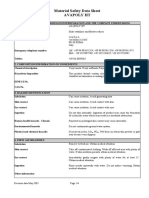 Material Safety Data Sheet Avapoly HT