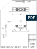 Customer Dimensions: Adjustable Bench Level Assembly