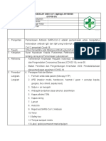 Sop Pemeriksaan Antibodi Covid-19