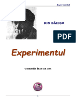 Ion Baiesu - Experimentul
