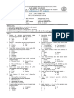 Soal Pilihan Ganda Semester 1 (Sk1) Tahun 2017