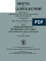 Periarthritis Humeroscapularis und Verwandte Erkrankungen by Dr. Felix Anger