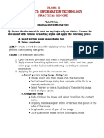 Class x Digital Documentaiton Practical Record (1)