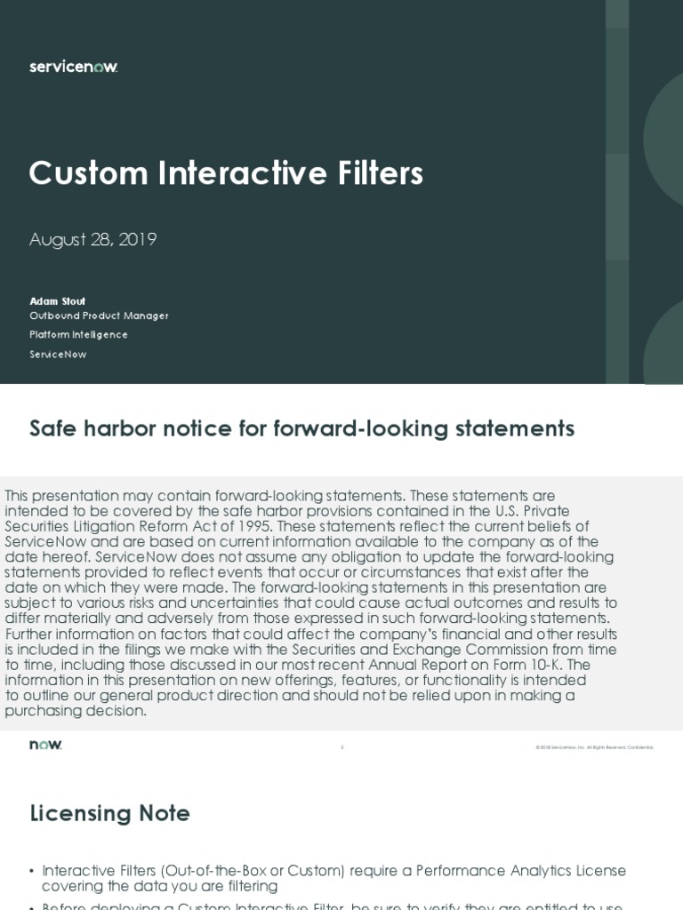 Custom Interactive Filters Download Free PDF Online Copyright