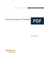 Security Features in Teradata Database