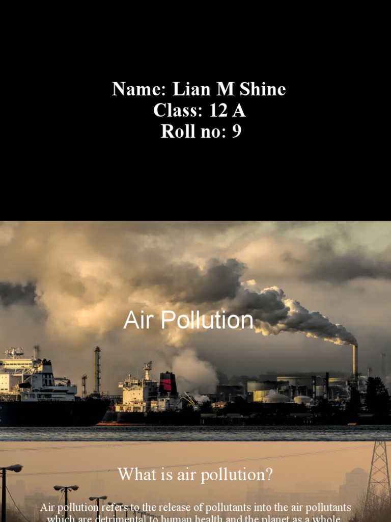 Air Pollution Sewa PDF Air Pollution Exhaust Gas