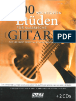 Jiang Weijie The 100 Most Essential Etudes For Classical Guitar