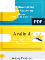 Midterm Aralin 4 Filipino