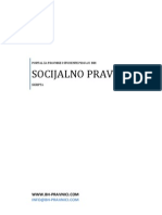 Socijalno Pravo - Skripta