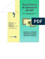 Guia Tecnica de Aplicacion Del Rbt 2002