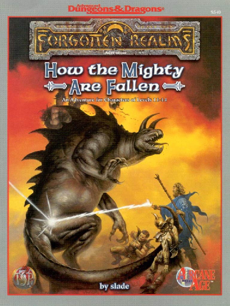 How The Might Are Fallen, PDF