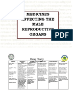 Medicines Affecting The Male Reproductive Organs