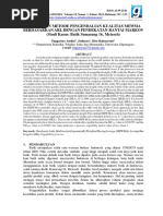 Penerapan Metode Pengendalian Kualitas Mewma Berdasarkan Arl Dengan Pendekatan Rantai Markov (Studi Kasus: Batik Semarang 16, Meteseh)